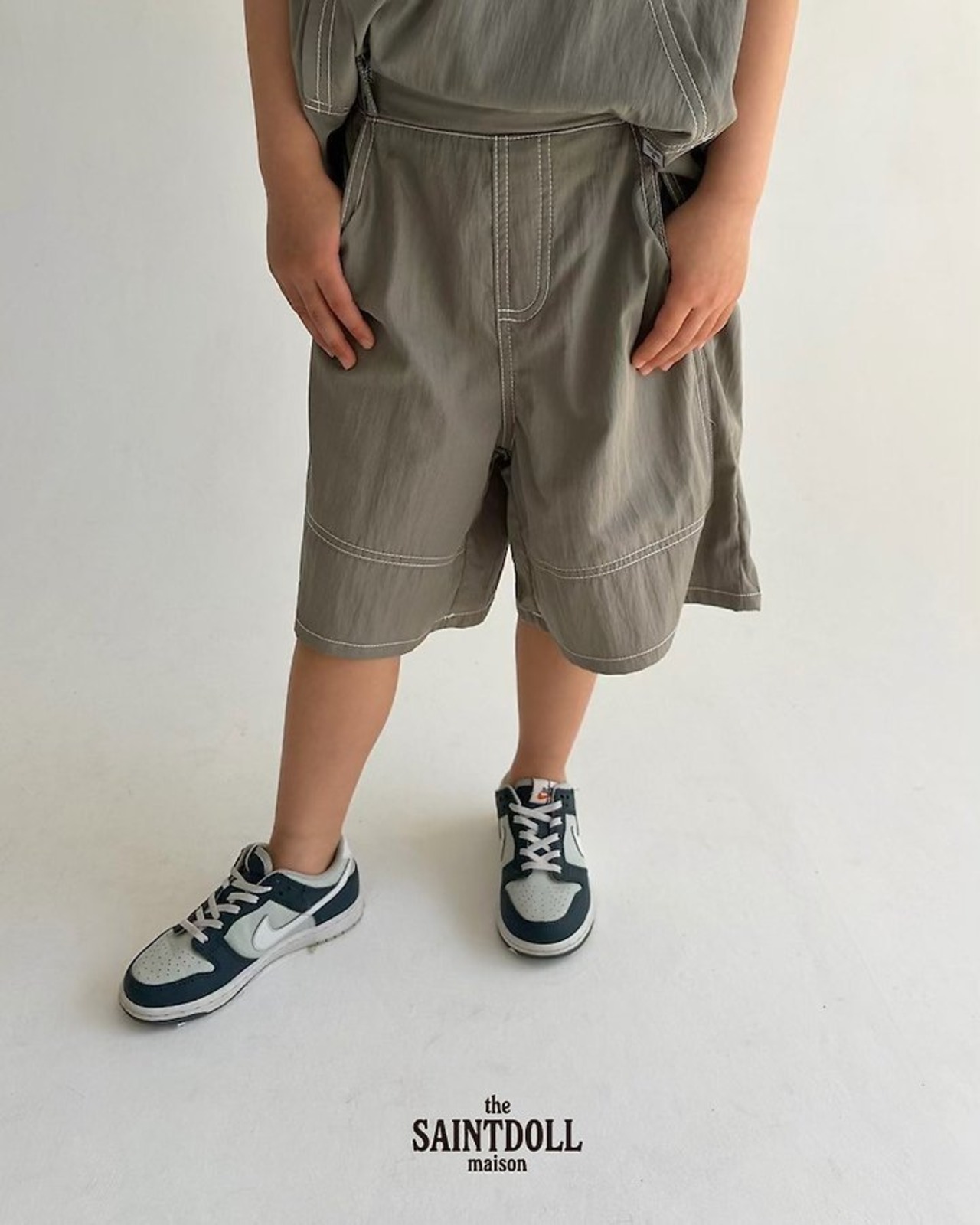 [SAINTDOLL] Stitch Bermuda Pants / [세인트돌] 스티치버뮤팬츠