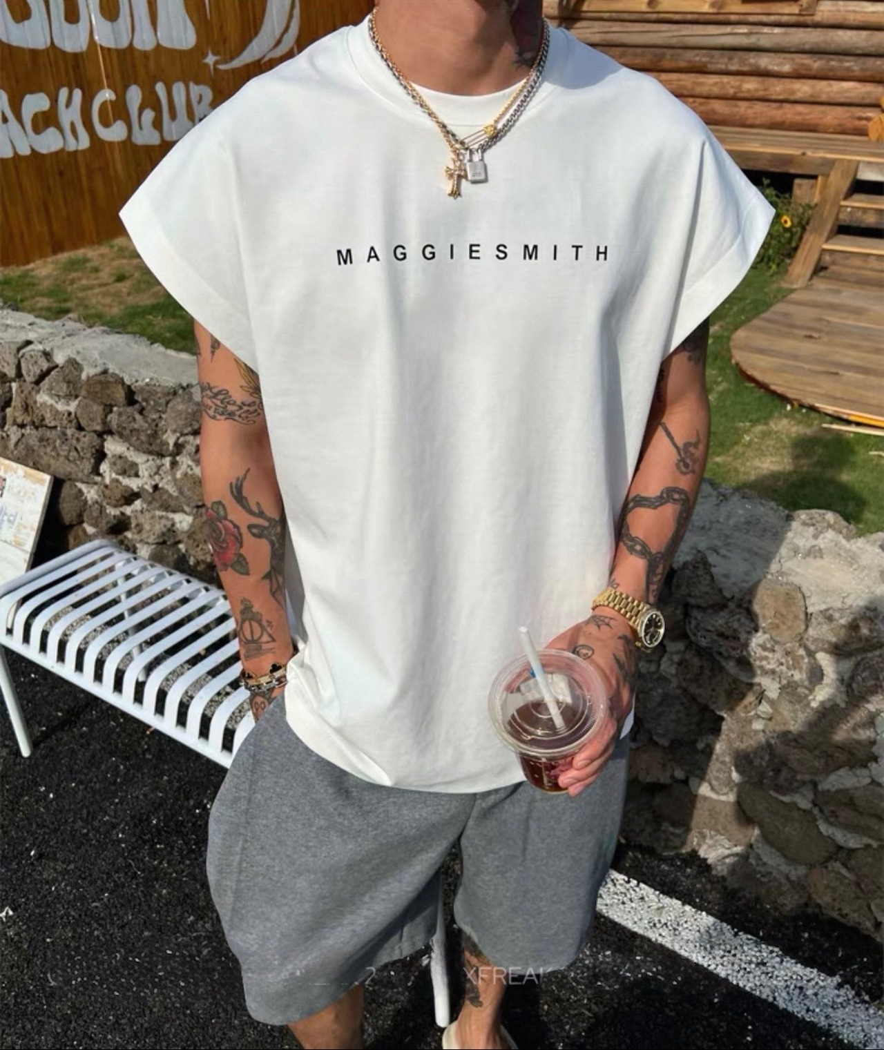 OXFREAK Urban Edge Sleeveless Tee / アーバンエッジ スリーブレスTEE