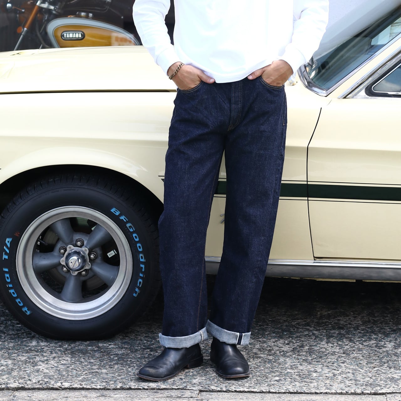 FULLCOUNT フルカウント 0105W Wide Denim 13.7oz One Wash ワイド