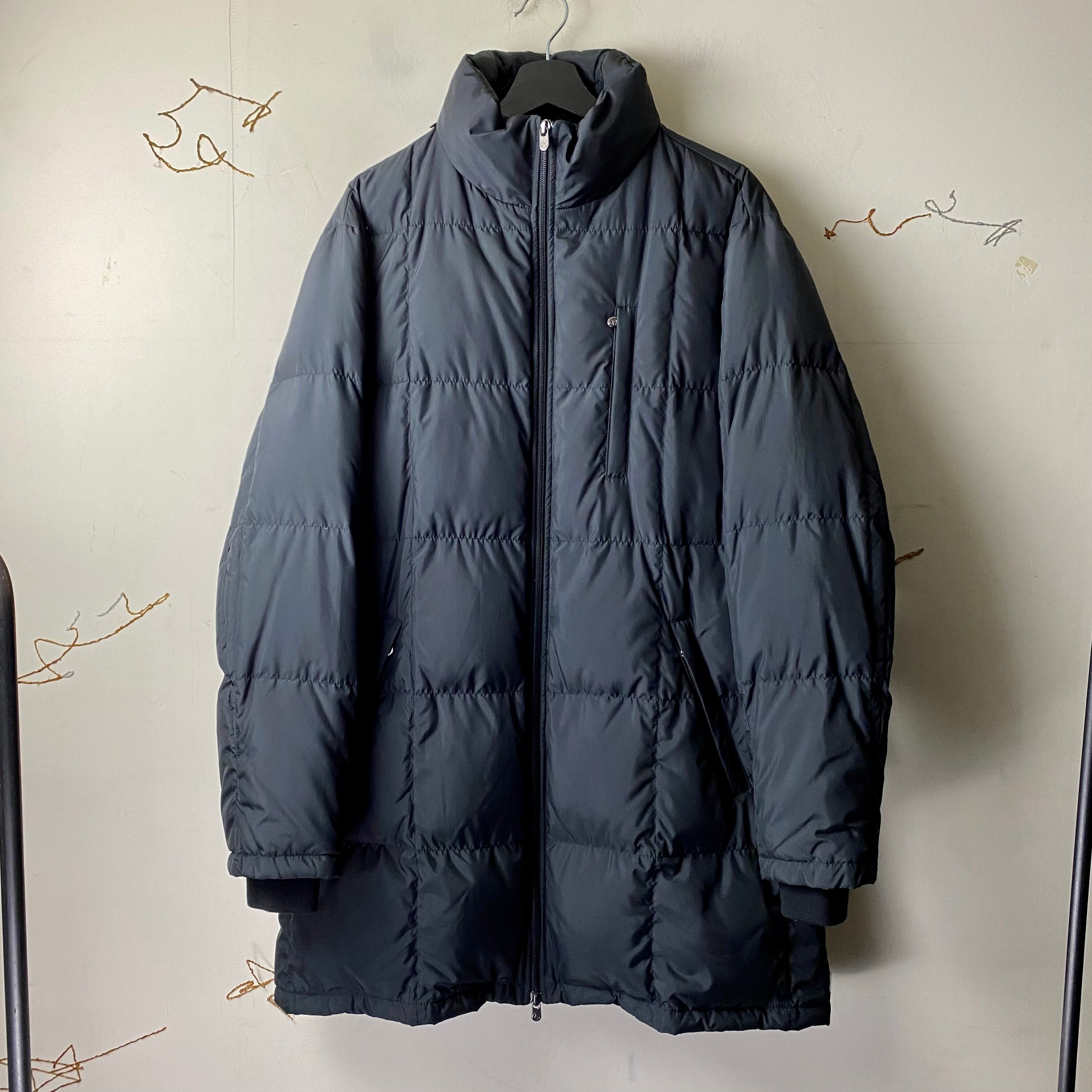 ARMANI COLLEZIONI black down jacket | NOIR ONLINE