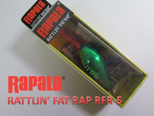 Rapala RATTLIN' FAT RAP RFR-5 ラパラ　ラトリン　ファットラップ　GSD　F-L81-05