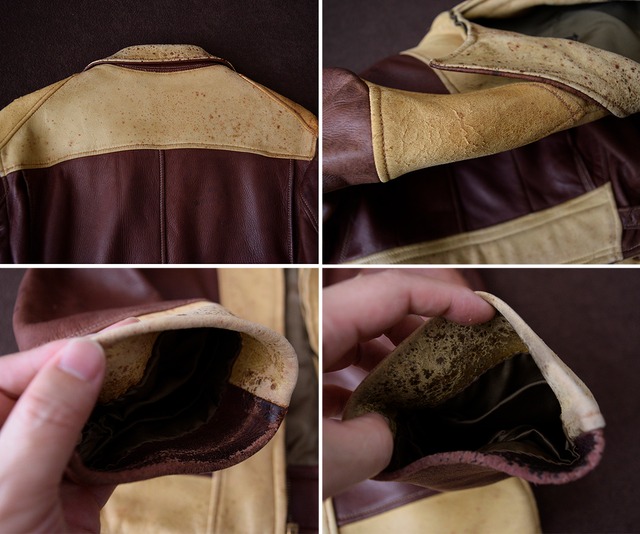40s A.T.HENDRICKS BUCK SKIN SPORTS JACKET