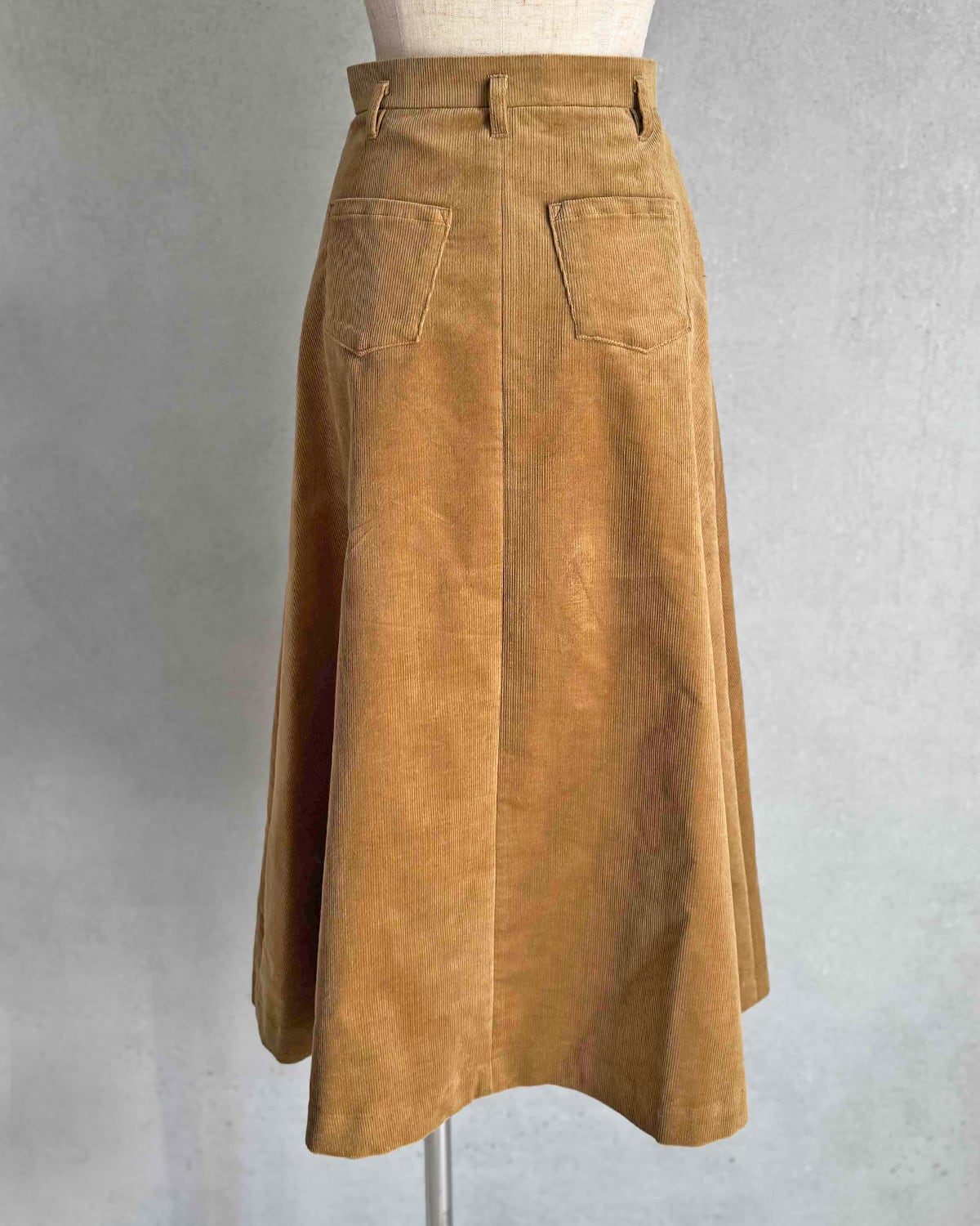 コーデュロイ四枚接ぎフレアスカート【 日本製 / 手洗い可】 | 小さい