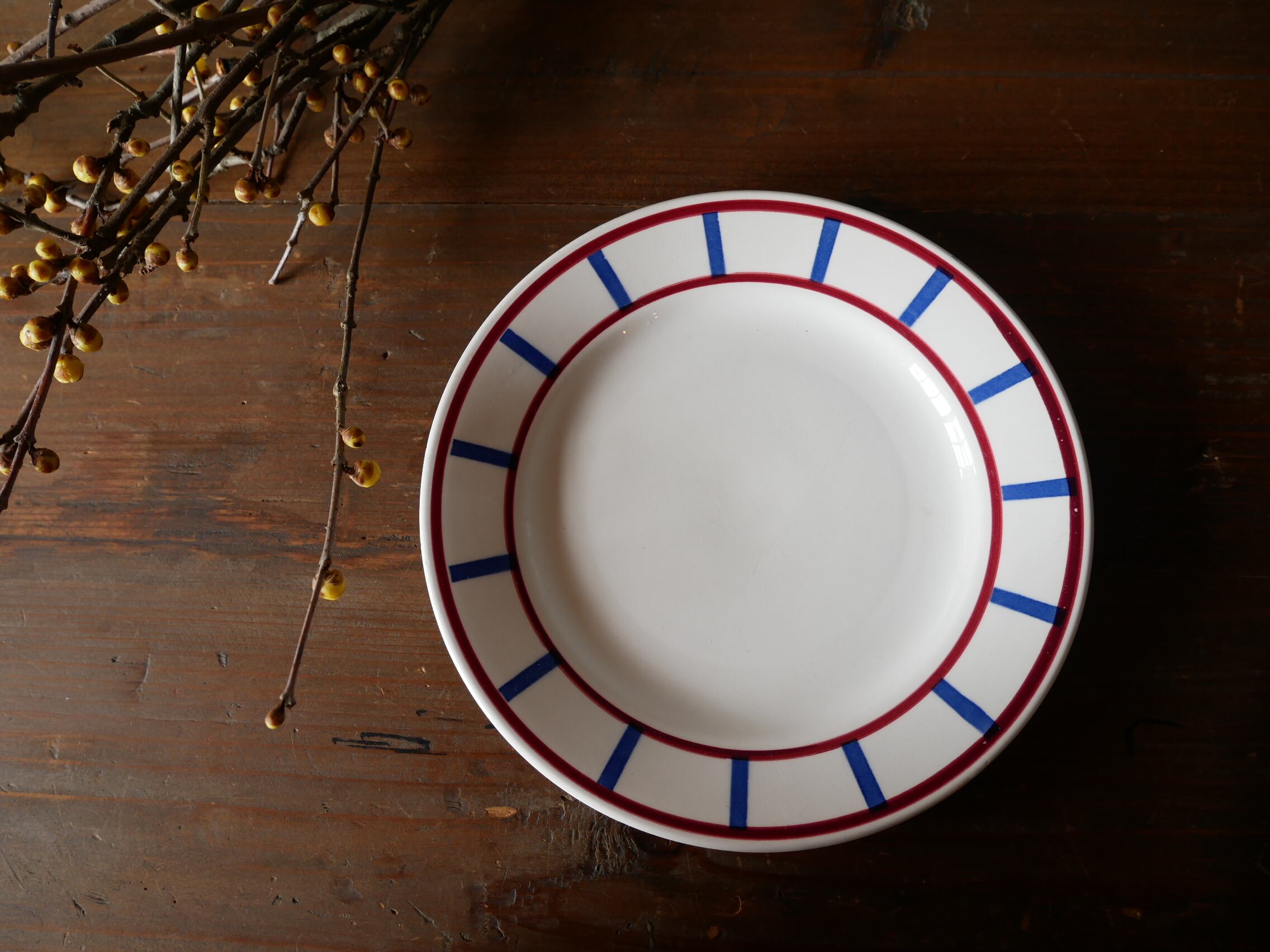 フランスアンティーク バスク柄 サルグミンヌ B