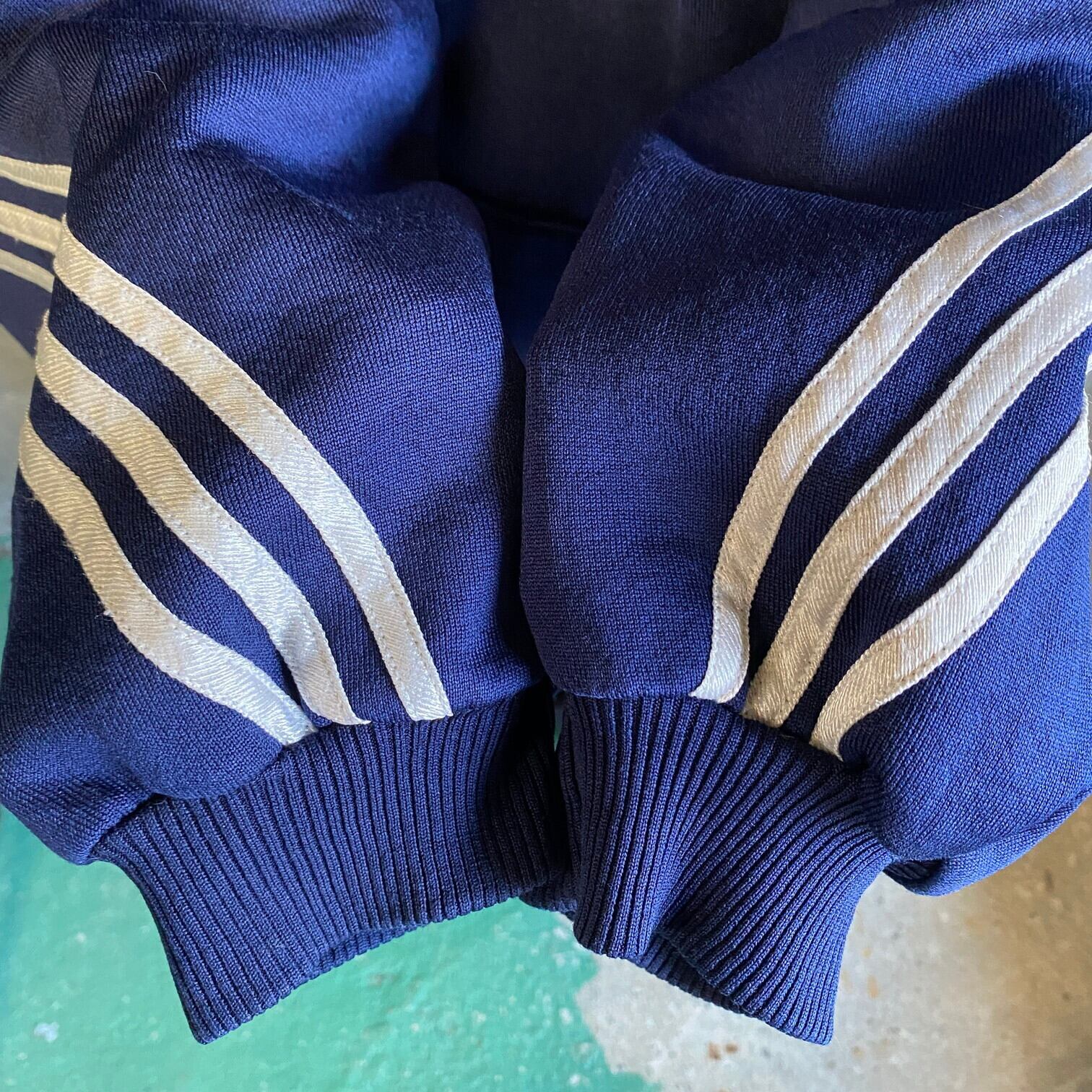 ビッグサイズ USA製 90年代 adidas アディダス ハーフジップ