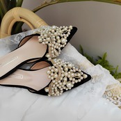 Bijou Pointed Toe Mule F0297