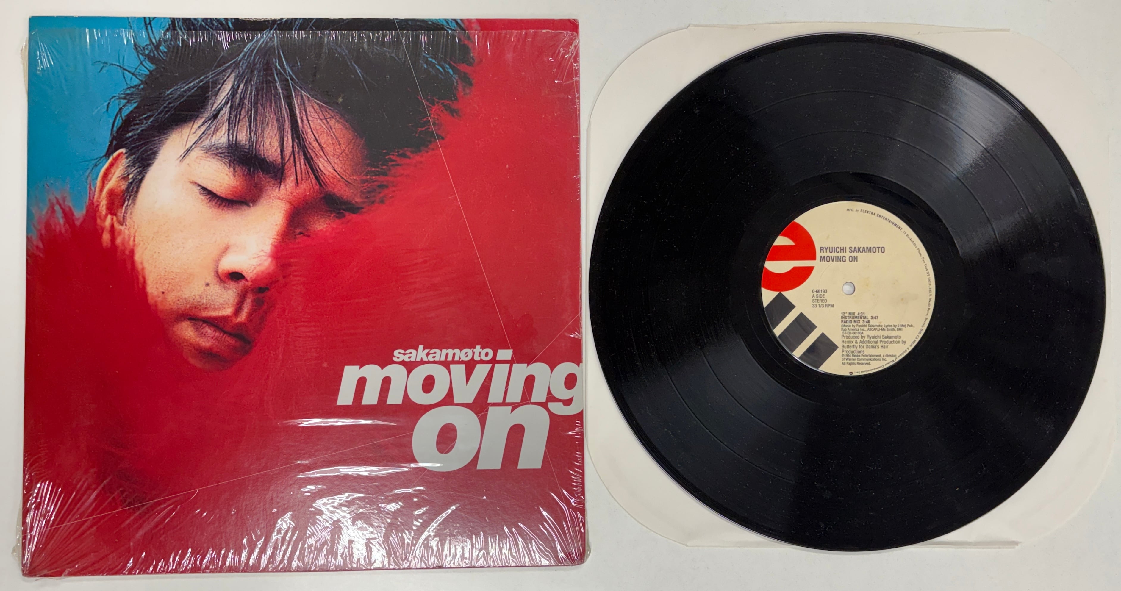 お*ん様 【US盤】坂本龍一 /Moving On 12インチ 坂本龍一／MOVING ON【12インチ】 | ナカムラエレキレコード