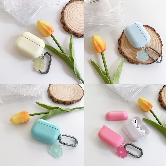 Pastel flower design Airpods case