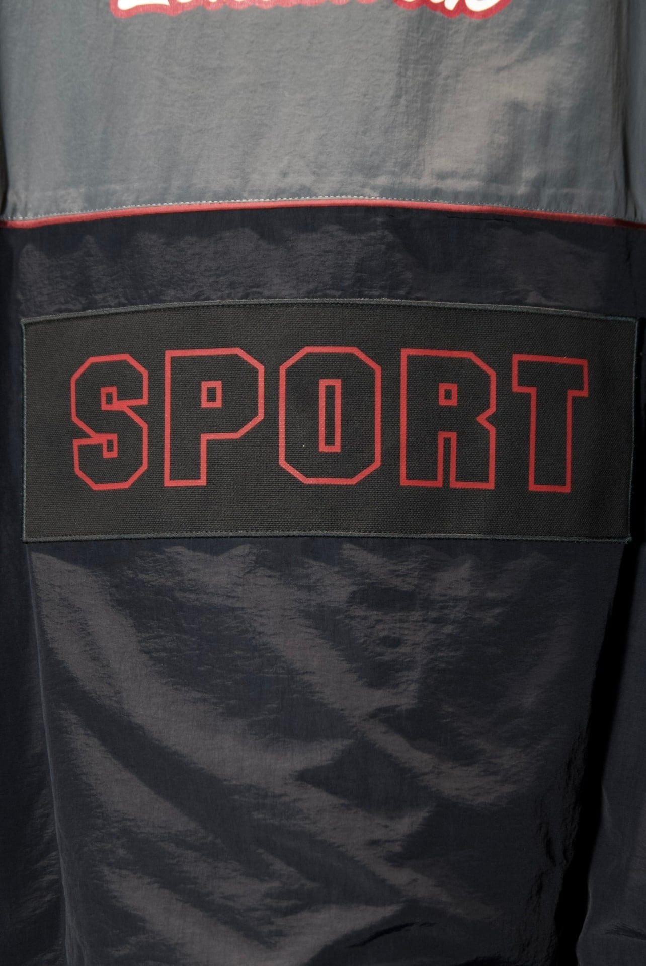 マーティンローズ　ワインディングジャージ　ブラック 2025-26AW Martine Rose HOCKEY PULLOVER - BLACK GREY 商品詳細