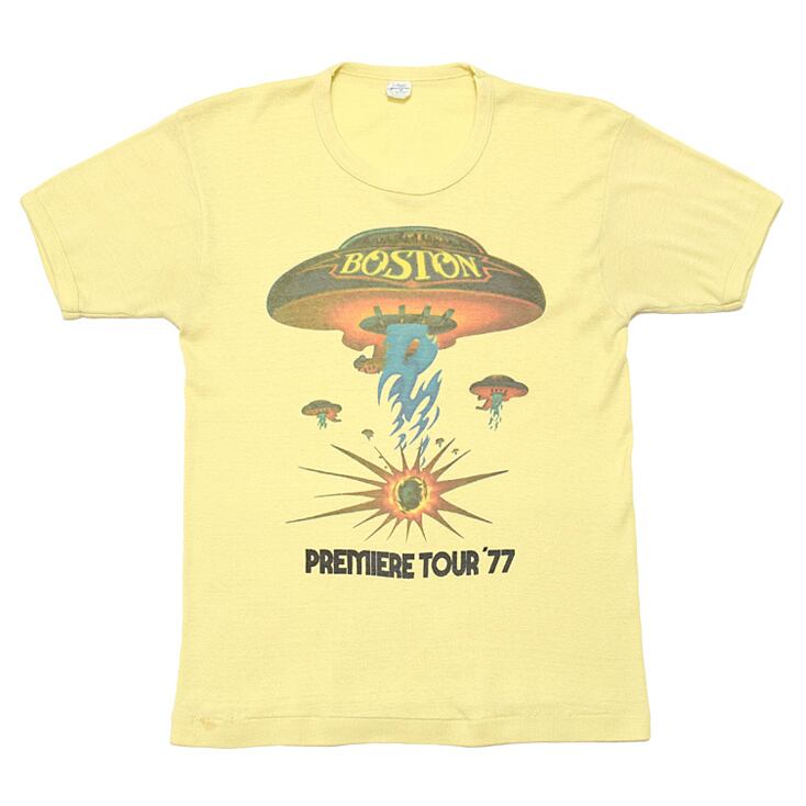 1977 BOSTON ボストン PREMIERE TOUR ヴィンテージTシャツ 【S相当】 @AAA1502