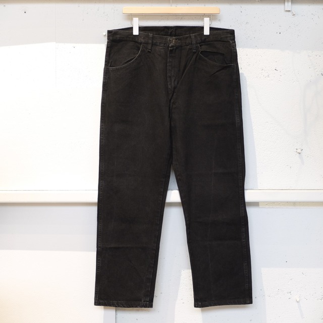 VINTAGE 1990s USA "RUSTLER/Black jeans" 36×29