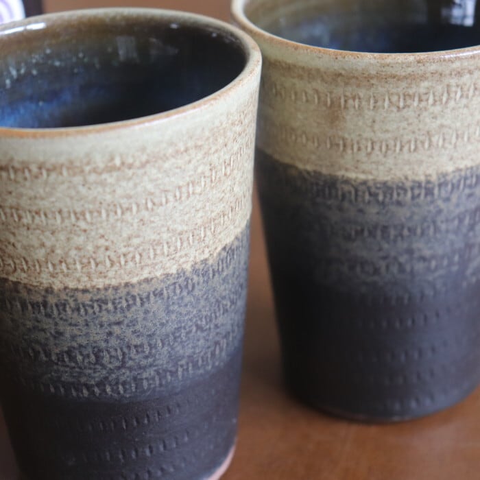 小石原焼 森喜窯 フリーカップ ビアカップ Koishiwara-yaki Free cup