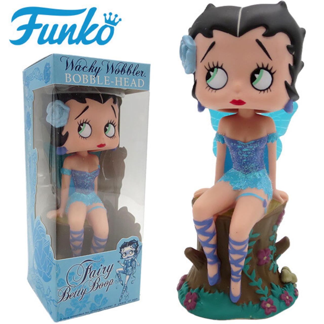 【FUNKO ボビングヘッド】BETTYBOOP ベティ  フェアリー BLUE