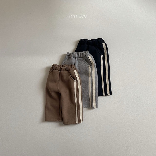 【ラス1】minirobe / line pants