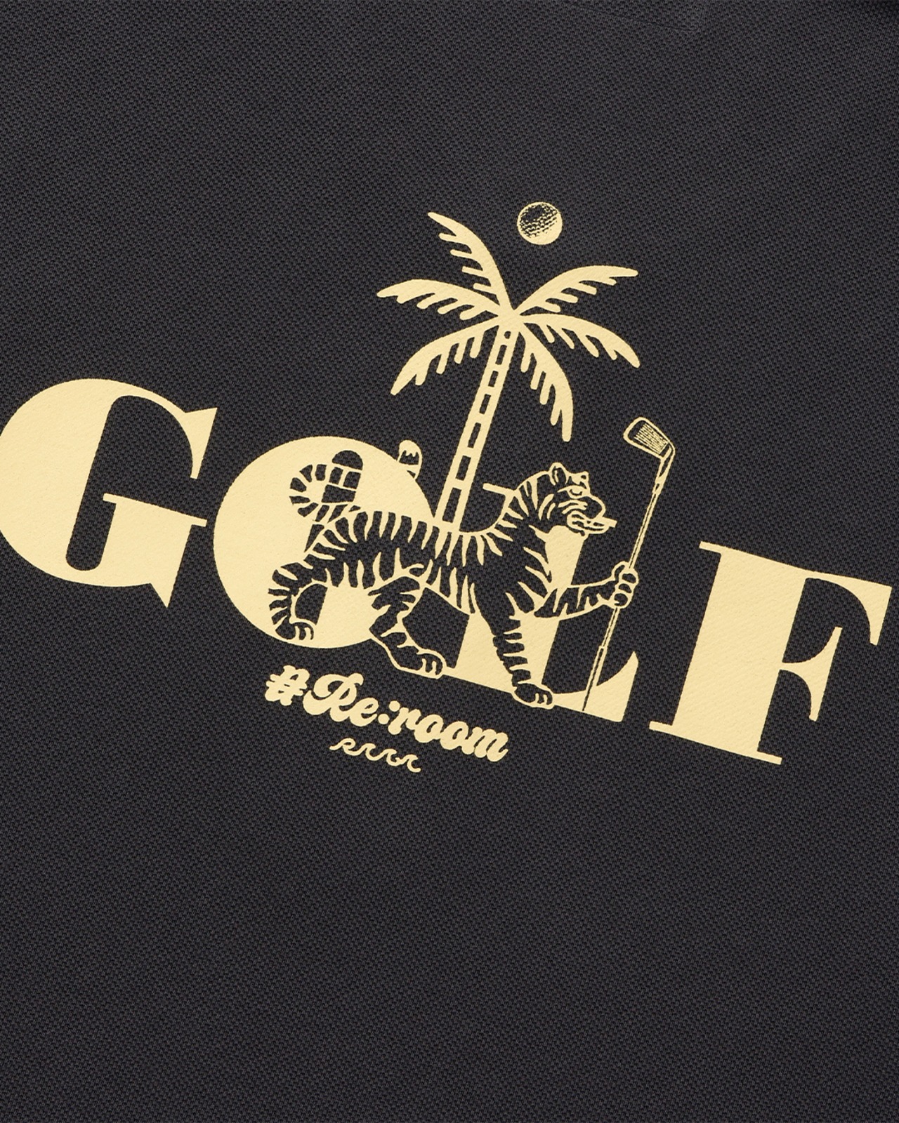 【RCGC】TIGER PALM TREE PRINT POLO SHIRTS［RGC029］