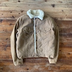 70s Levi's Sherpa Trucker Corduroy Jacket Sand 44 XL