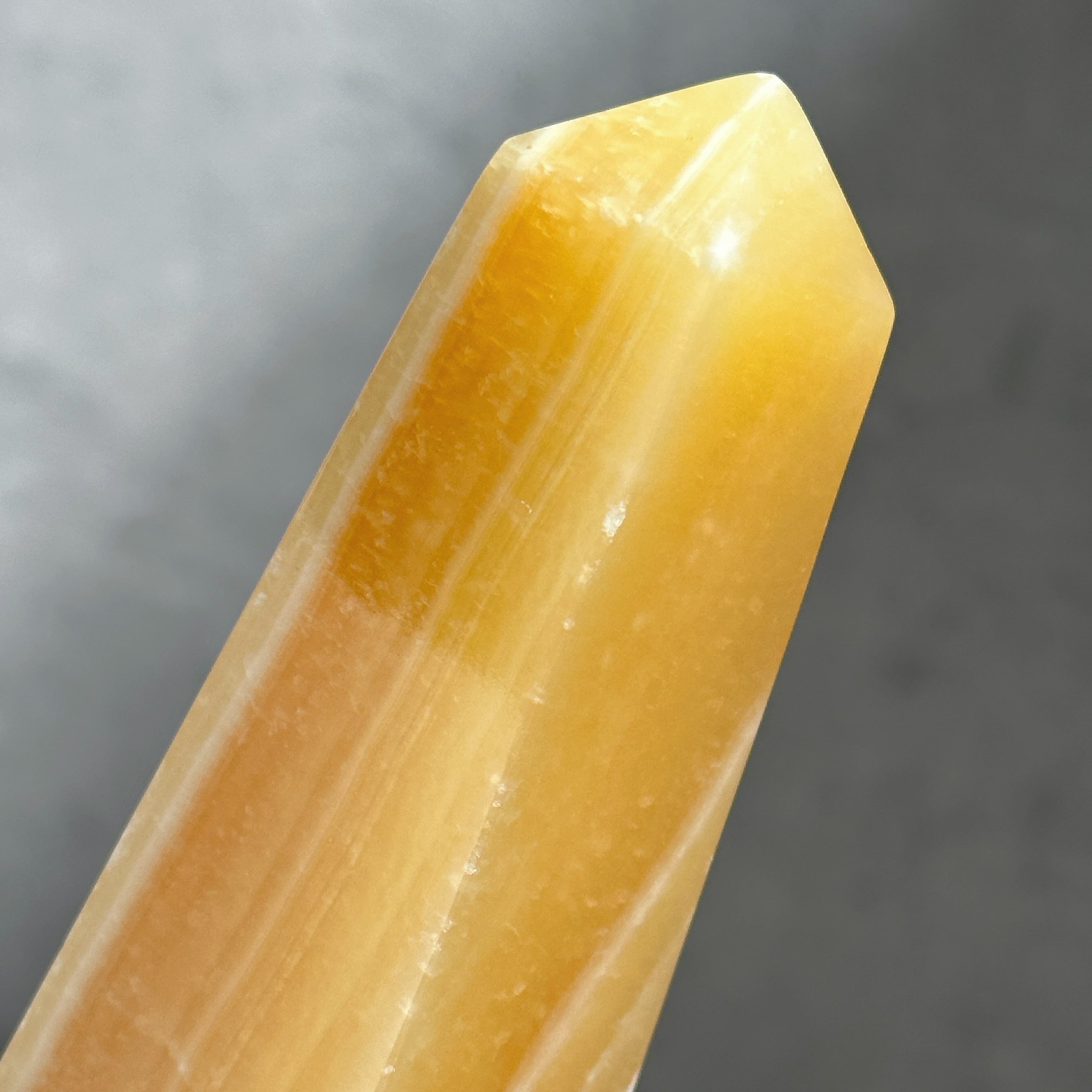 オレンジカルサイト タワー型43◇ Orange Calcite ◇天然石・鉱物