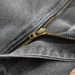 80s RUSTLER yarn dyed gray denim "made in USA" [W36L28.5相当] 古着