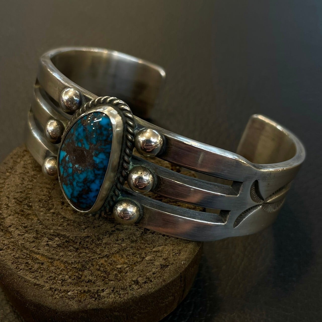 ハーマンスミス(HermanSmith) ハイグレードビズビーターコイズバングル  