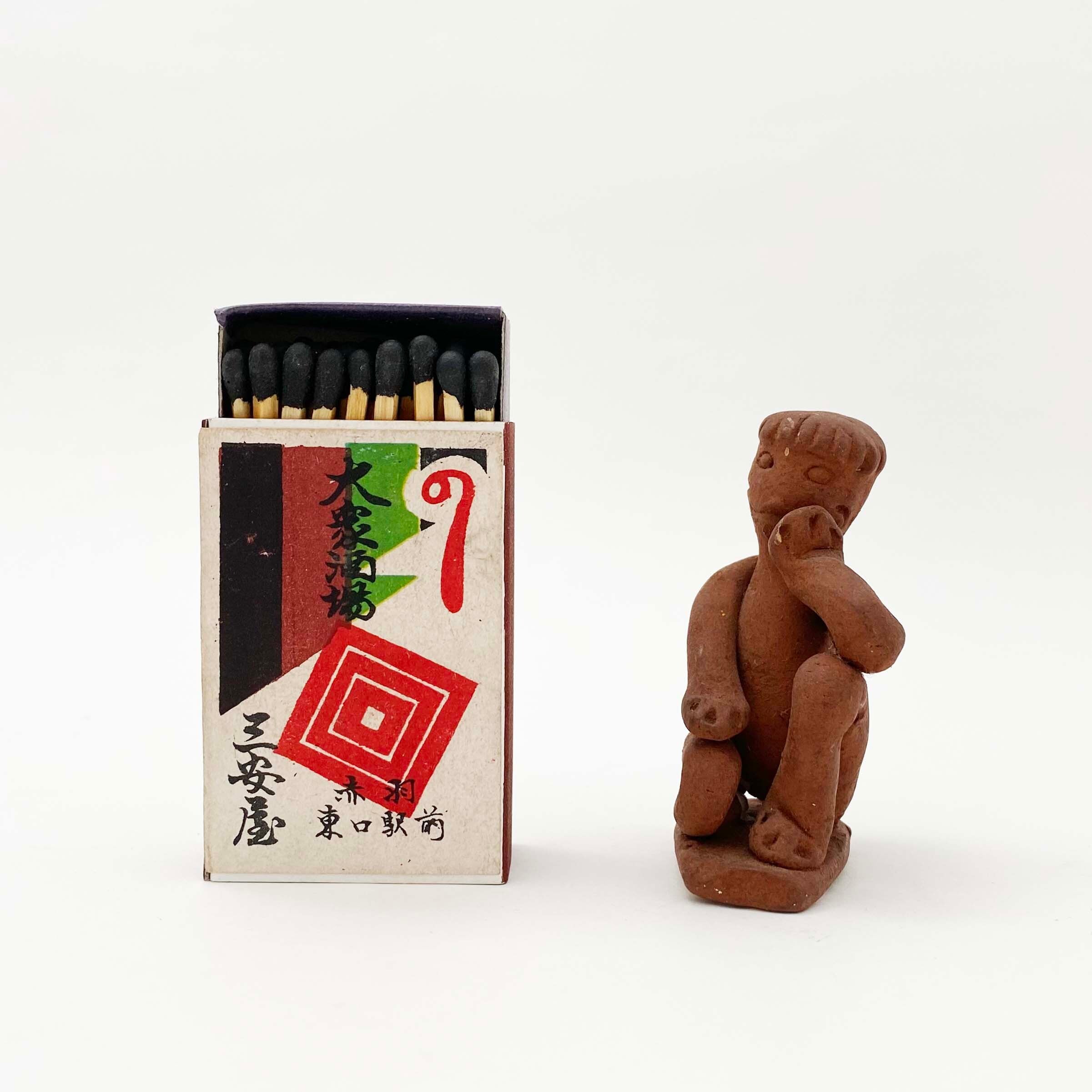 カッパの土人形