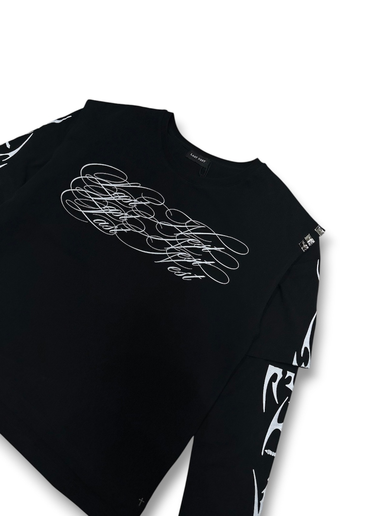 LAST NEST / three layered LS tee