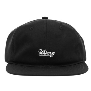 WHIMSY / SMALL BOX LOGO CAP / BLACK