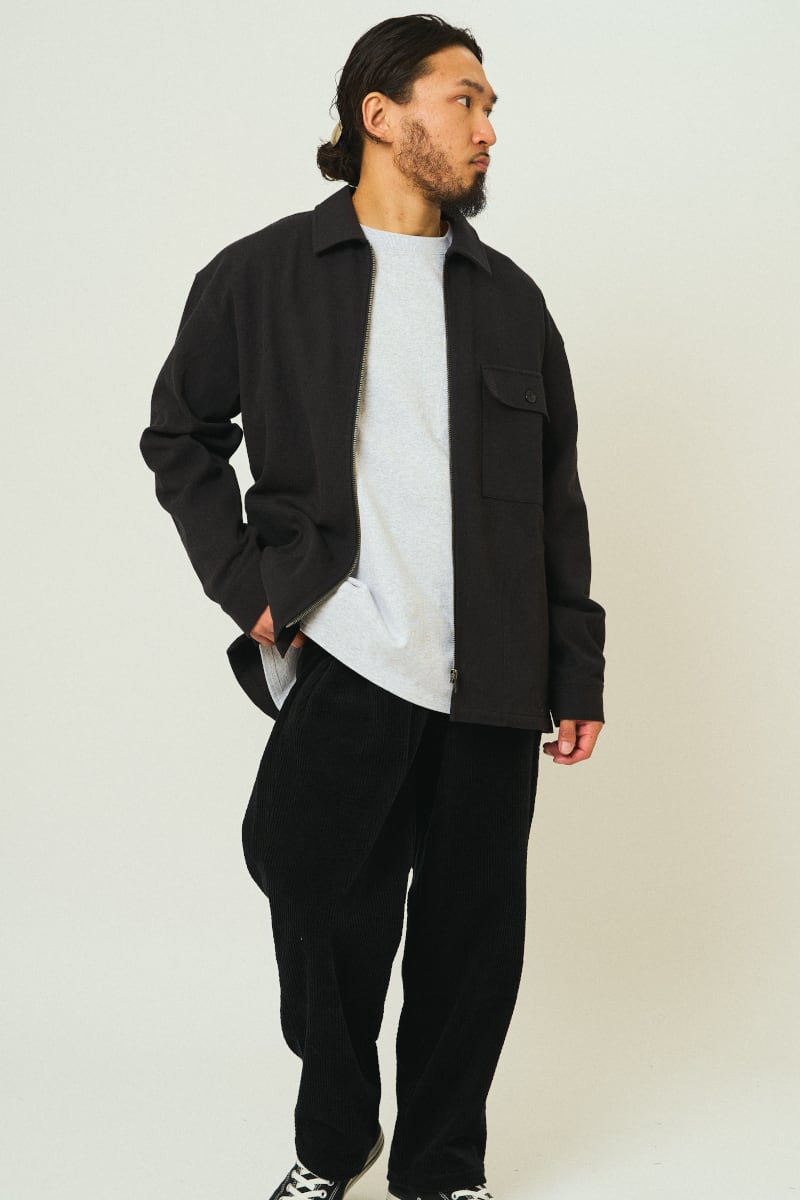 Heavy Flannel Zip Shirt Jacket - 102535800 | 【BIG MIKE / ビッグ