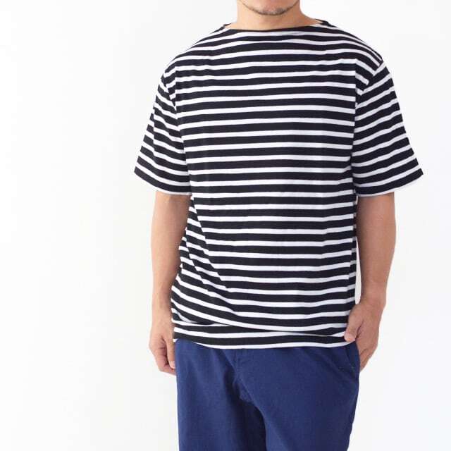 SAINT JAMES [PIRIAC BORDER - NEIGE×TAUPE] [pb-nei-tau] セント