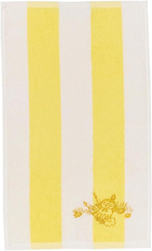 ARABIA iittala アラビア リトルミィ タオル 30x50cm イエローストライプ タオル たおる フェイスタオル ハンドタオル バスタオル キャラクター 北欧 北欧ライフ 北欧生活 北欧インテリア 北欧装飾 プレゼント お祝い イッテラ