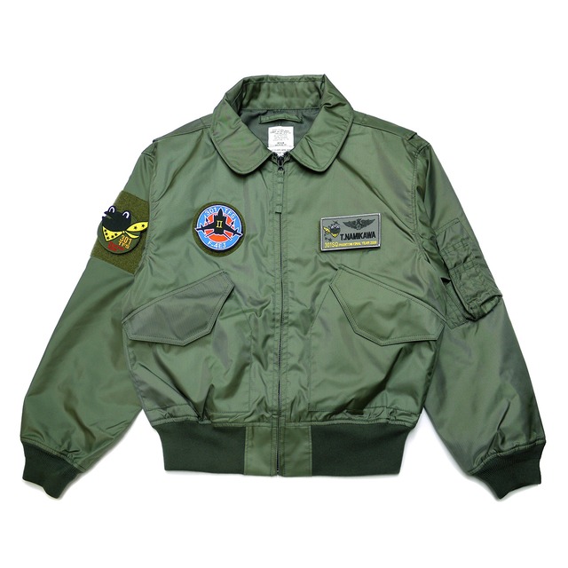 自衛隊グッズ ジャケット HOUSTON ヒューストン CWU-36/P カスタム 