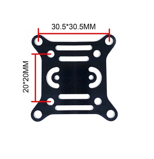 Flywoo 30*30 Insulation Board Short Circuit Protection for F3 F4 F7 FC&ESC