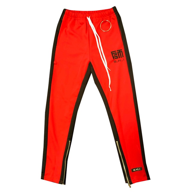 【SHI〜師〜】COLOR TRACK PANTS (RED)