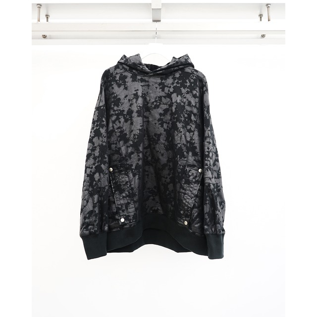 [A.F ARTEFACT] (エーエフアーティファクト) ag-14042 Sweat Cargo Hoodie Pullover