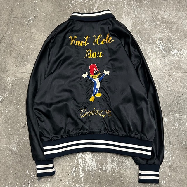 80s〜90s Souvenir Jacket woody woodpecker