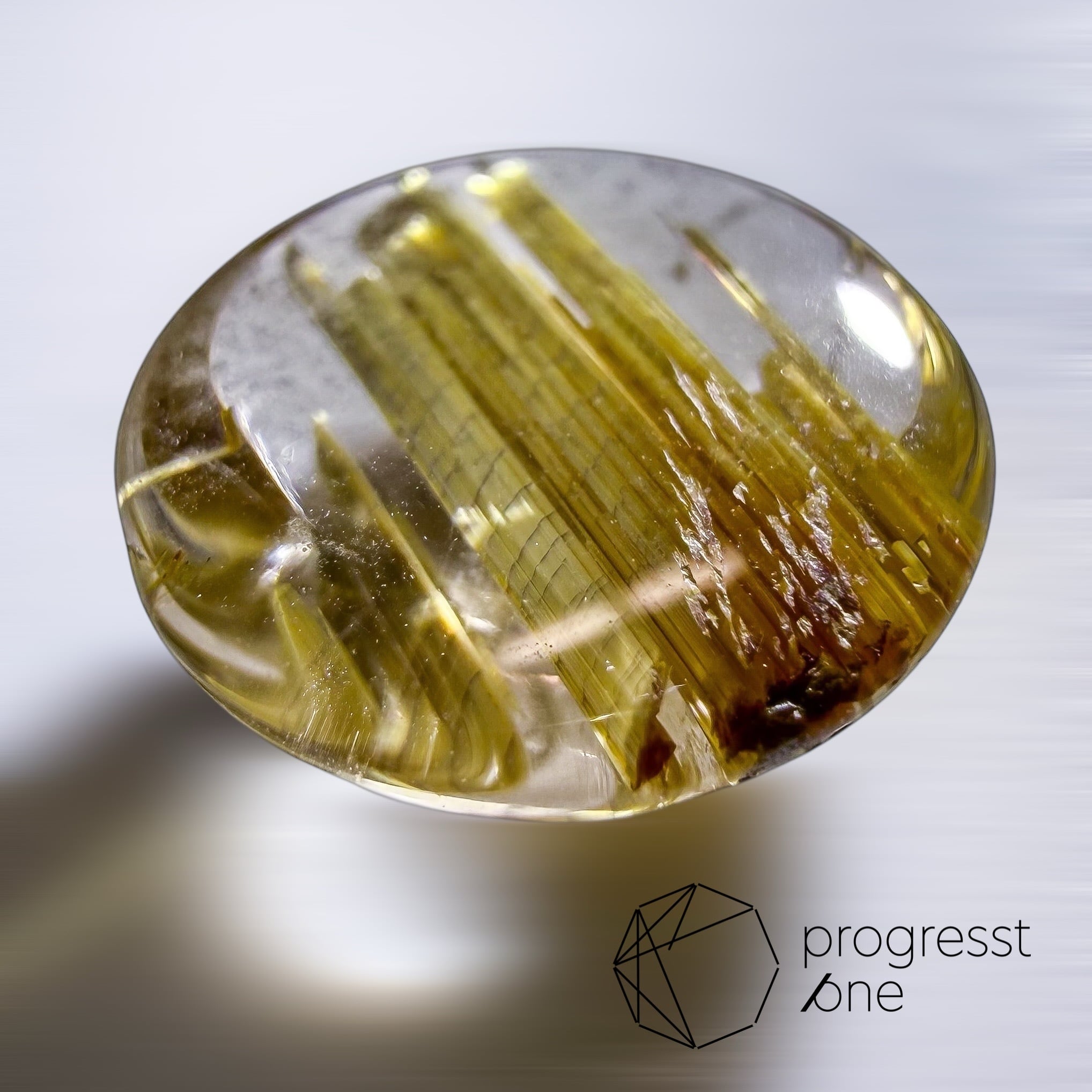 ルチルインクォーツ(キャッツアイ)3.46ct | progresstone