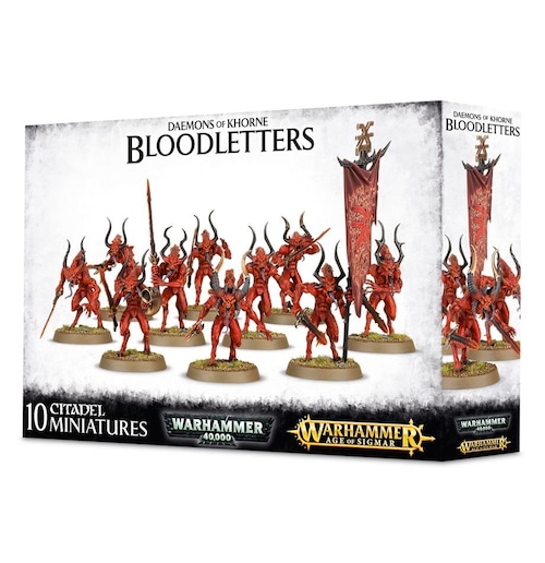 DAEMONS OF KHORNE BLOODLETTERS