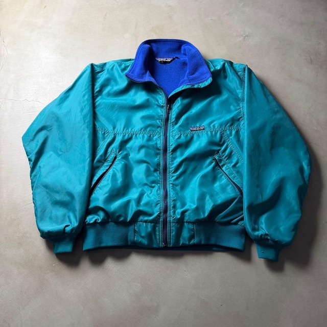 80s patagonia SheldCapline emerald green