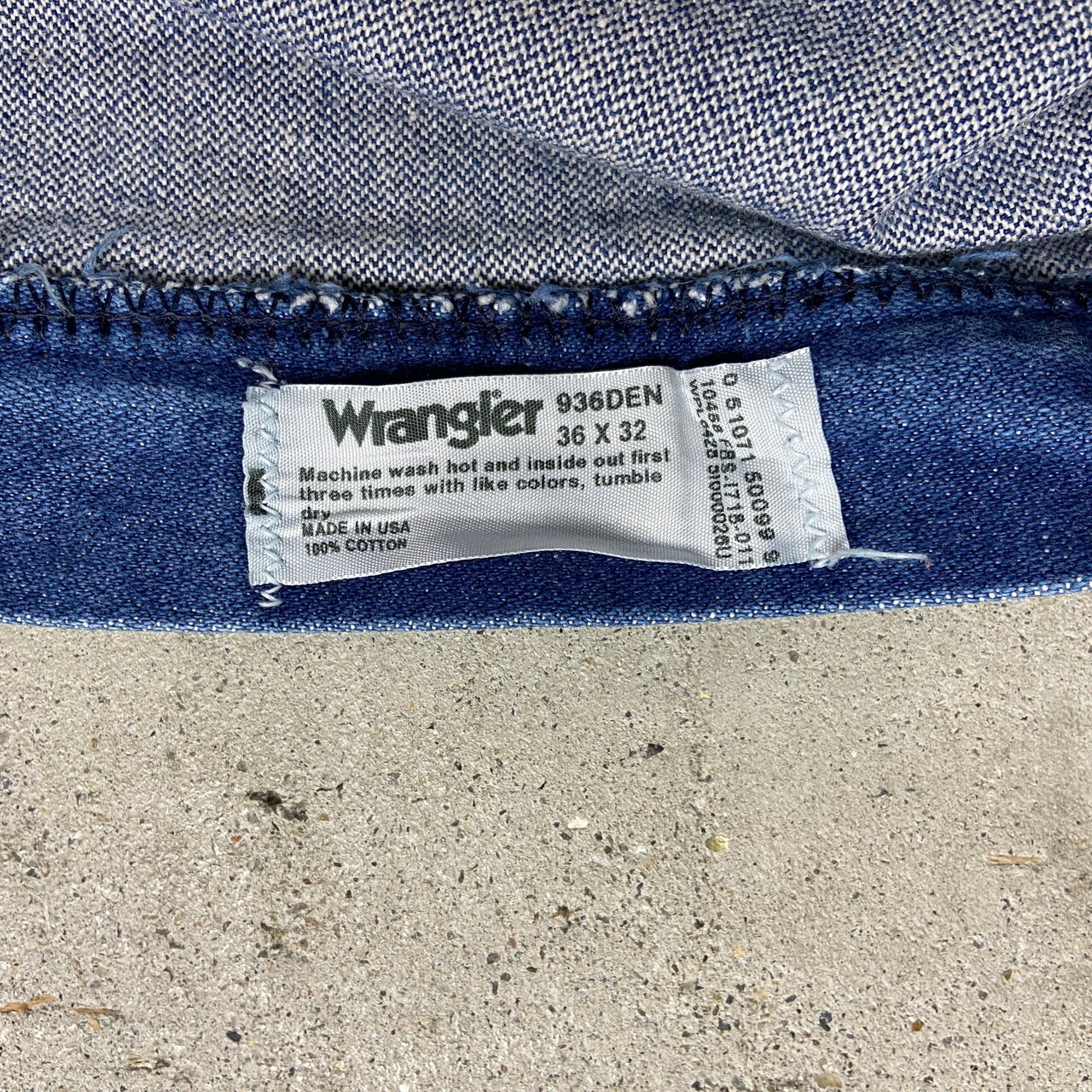 90年代 USA製 Wrangler ラングラー デニムパンツ 936DEN メンズW36 