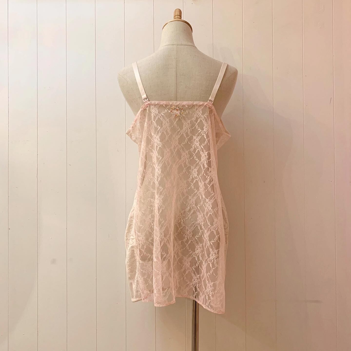 remake : palpable lacy heart camisole