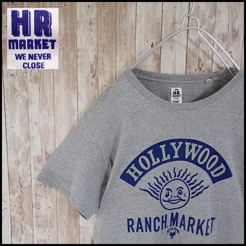 ハリウッドランチマーケット プリント Tシャツ size 2（M）綿100 日本製