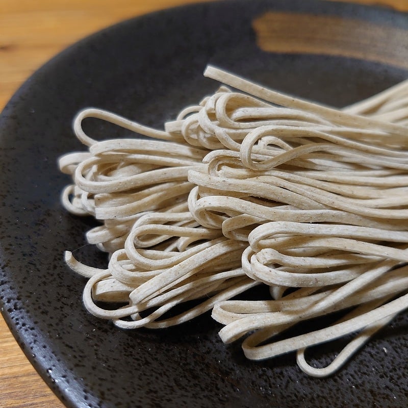 恐竜渓谷かつやまオリジナル 恐竜そば 2人前 国内産そば粉使用 つゆ付