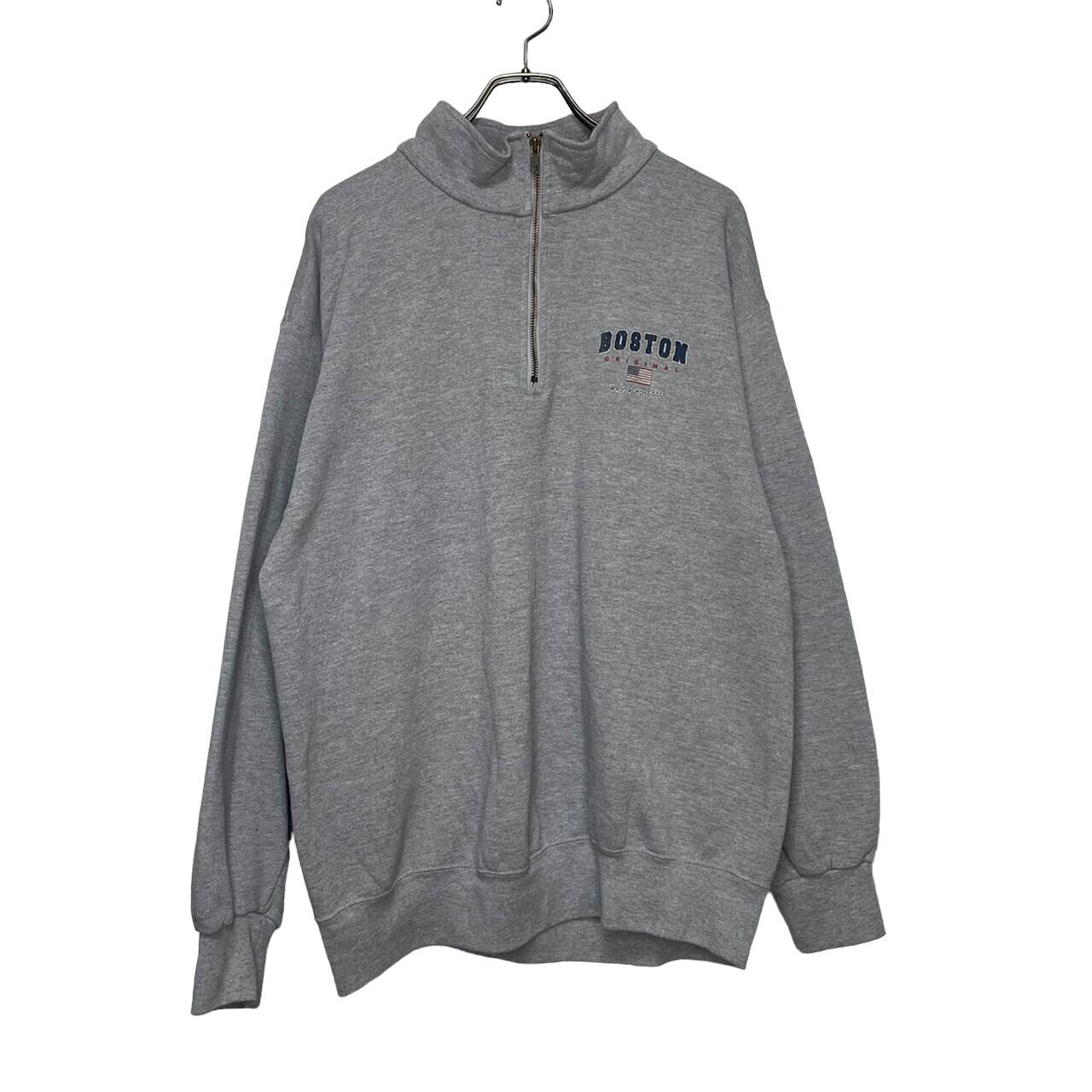 Made in USA】TULTEX ハーフジップスウェット L プリント | 古着屋OLDGREEN