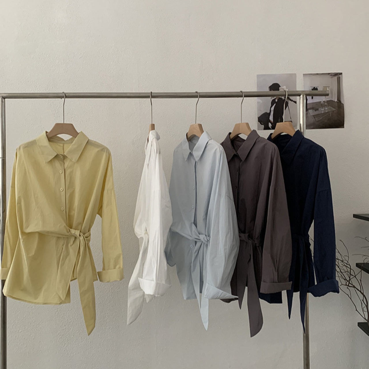 ウェストすっきり細見えシャツ_134311