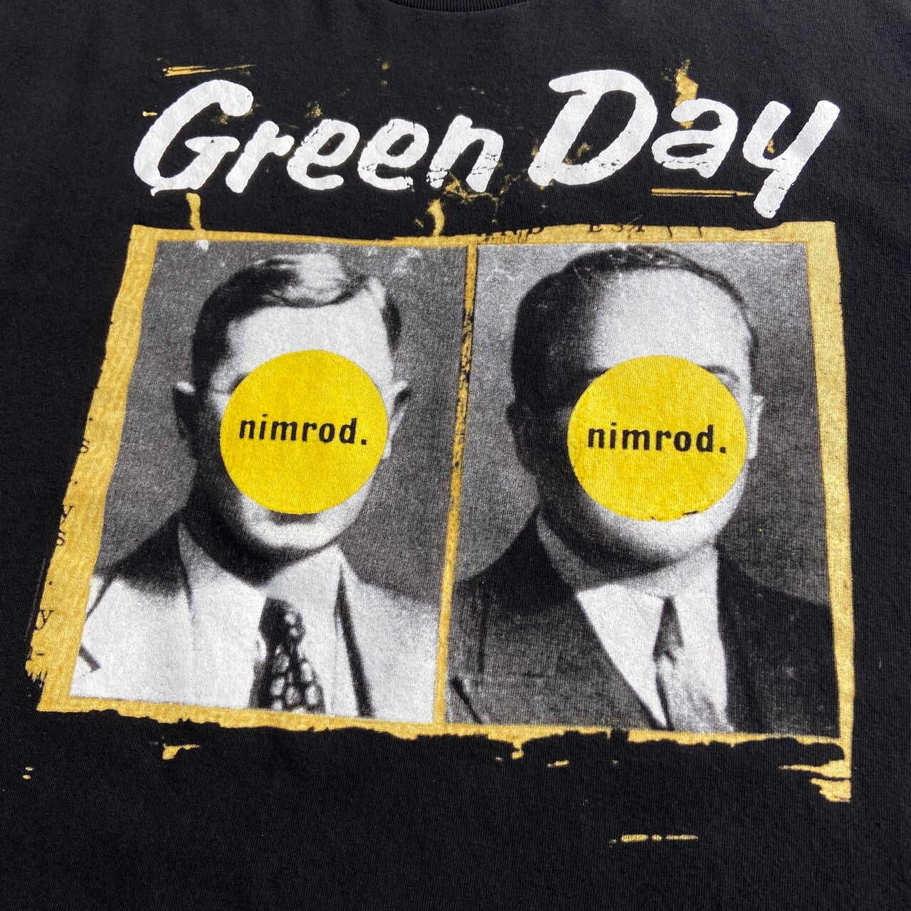 GREEN DAY グリーンデイ nimrod. バンドTシャツ メンズL 古着 リプリント ブラック 黒【Tシャツ】 | cave  古着屋【公式】古着通販サイト