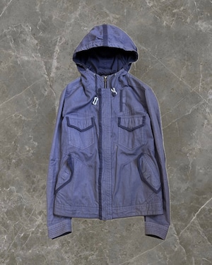 "MARITHÉ + FRANÇOIS GIRBAUD" multi pocket zip hoodie jacket