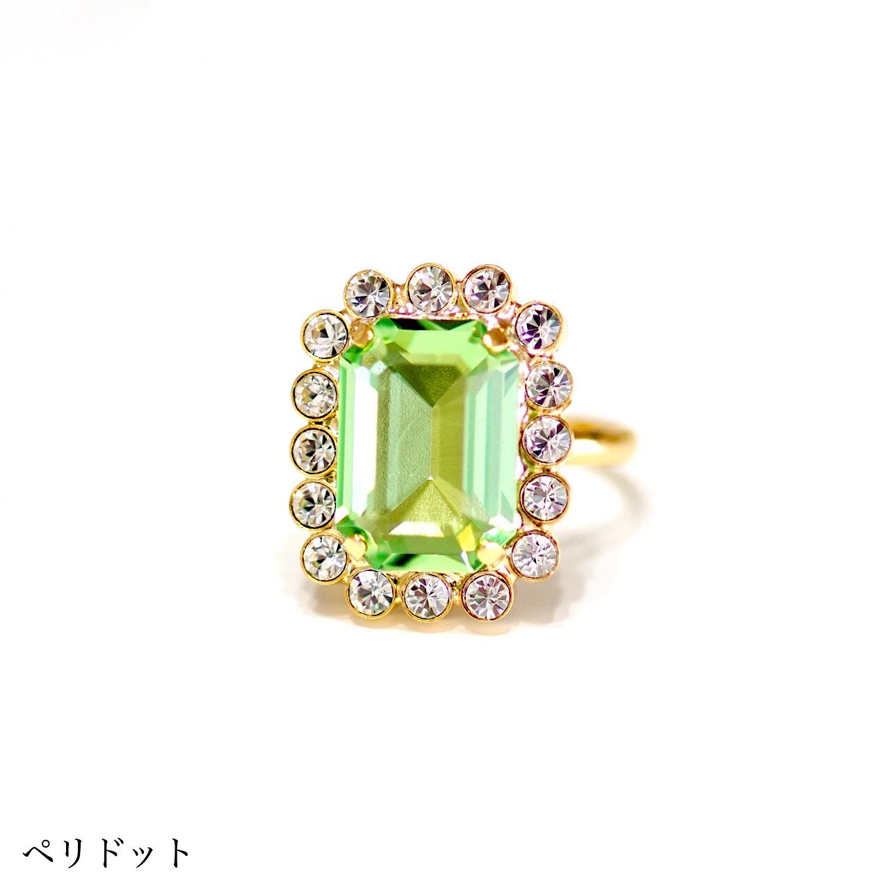 オクタゴンキャンディ リング | MAKI NUMOTO (マキ ヌモト