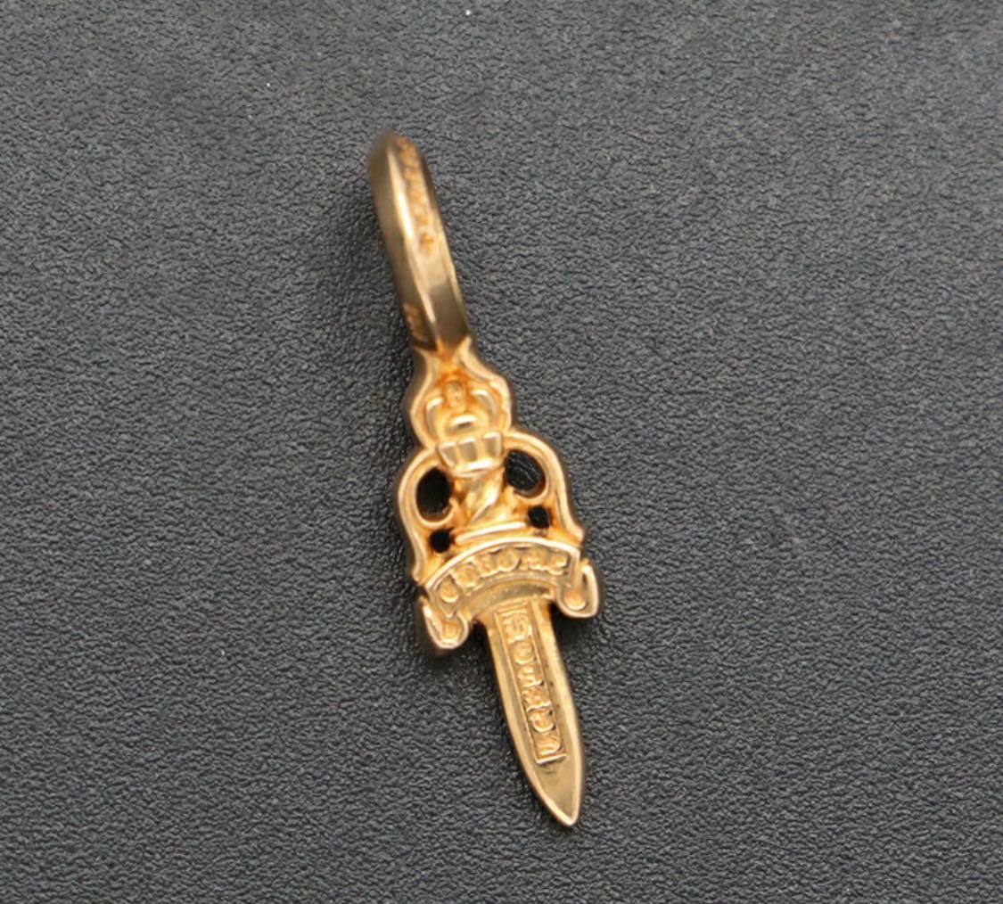 CHROME HEARTS クロムハーツ 22K STACK DAGGER V2 スタック