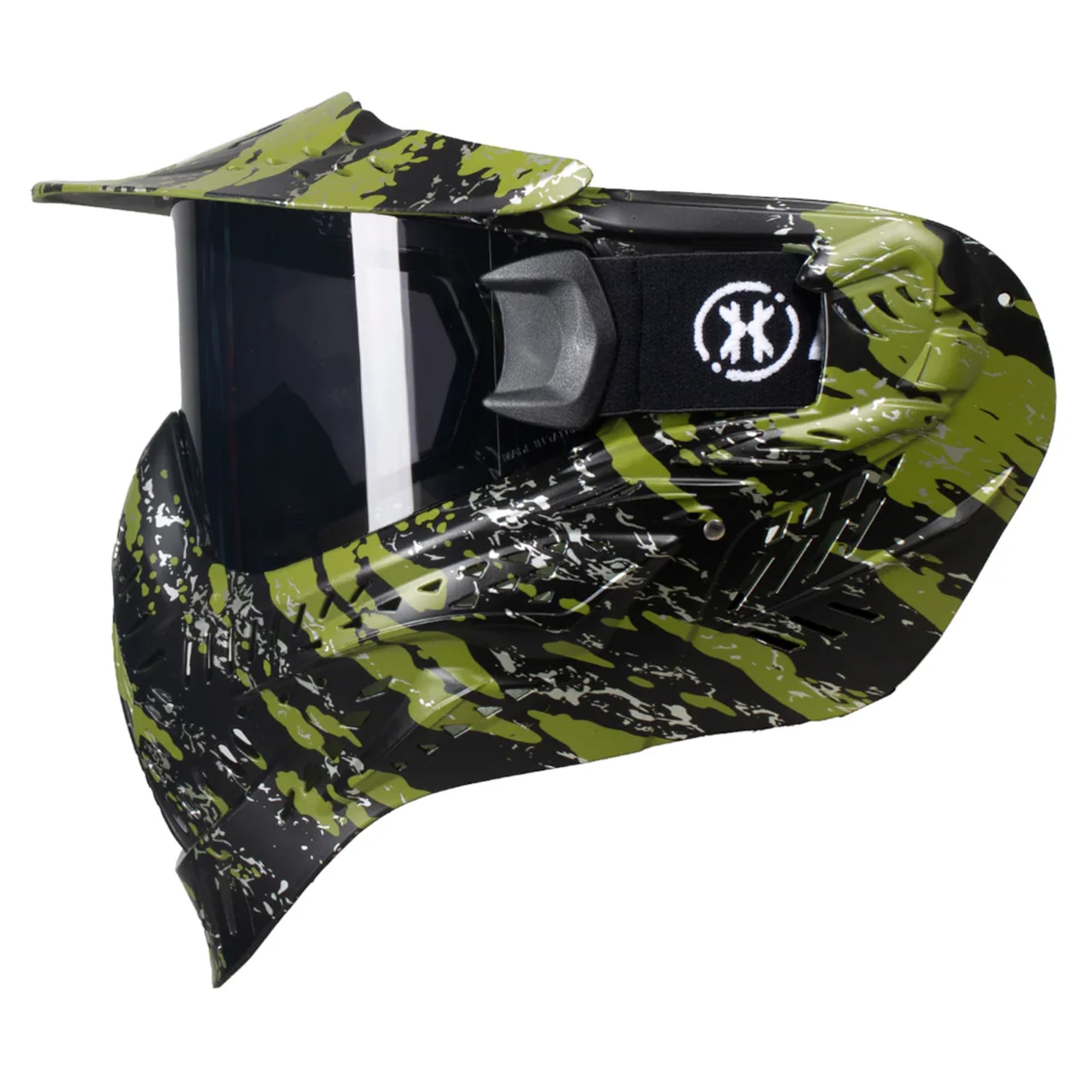 【HK Army】HSTL Goggle - Fracture Black/Olive フェイスガード【ブラック/オリーブ】