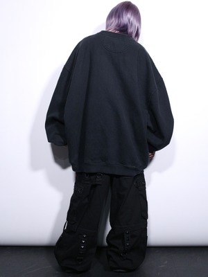 ”champion” 刺繍 logo wappen sweat pullover