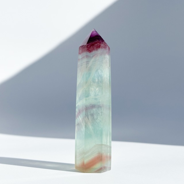 レインボーフローライト タワー13◇ Rainbow Fluorite ◇天然石・鉱物・パワーストーン